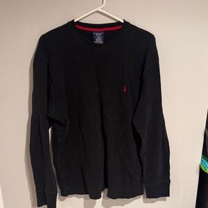 Polo Ralph Lauren Black Long Sleeve Tee